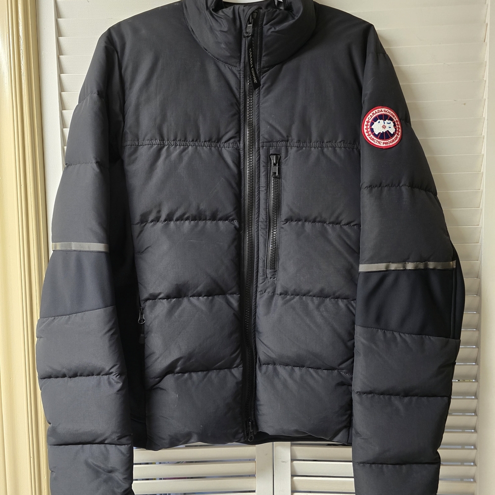 Men's Black Puffer Jacket